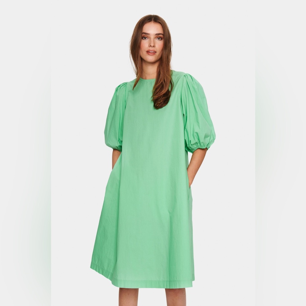 NWT St Tropez Green Tajra Dress Size XS